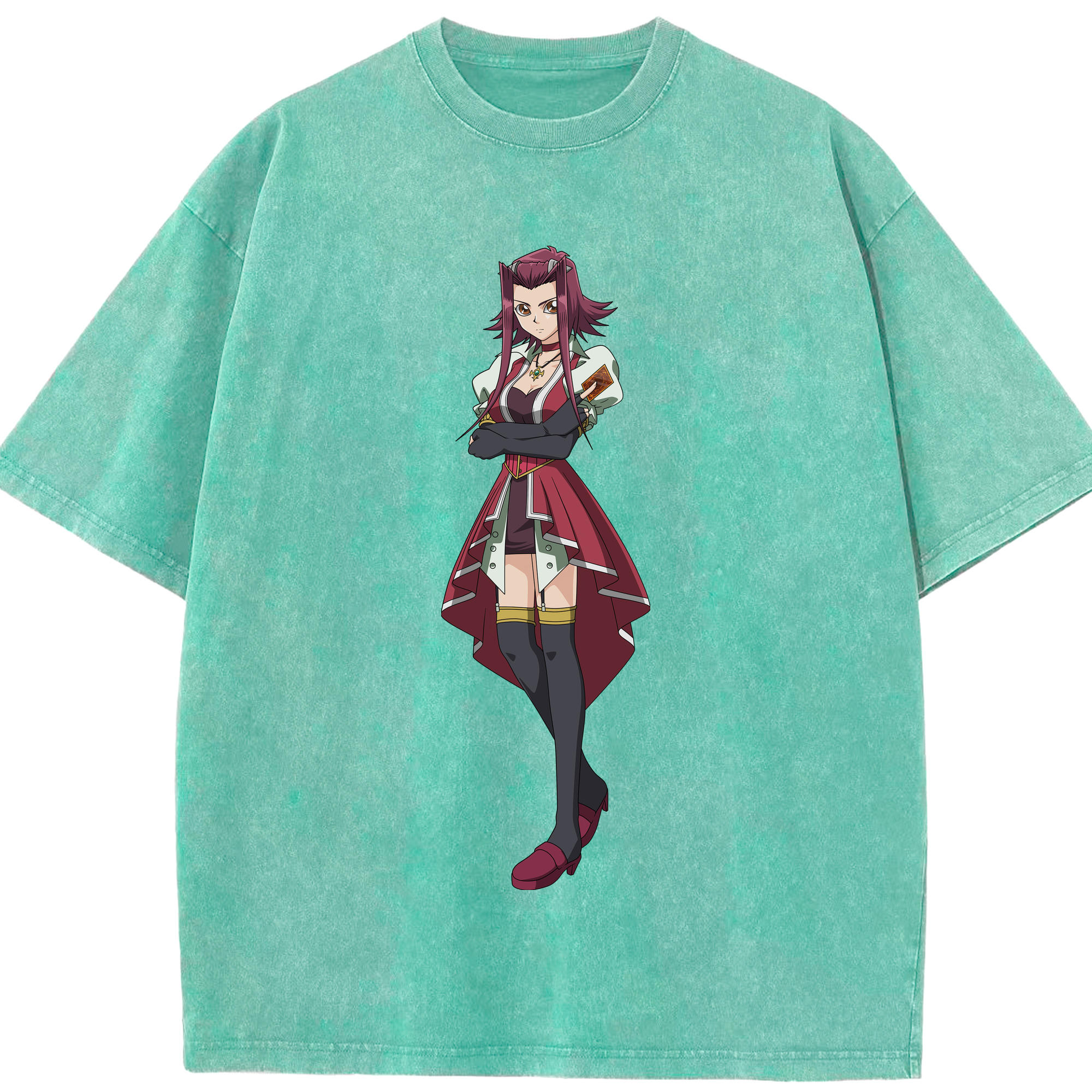 （画像用） 遊☆戯☆王 Yu-Gi-Oh! 綿100% ヴィンテージ風 半袖Tシャツ（フロントプリント）